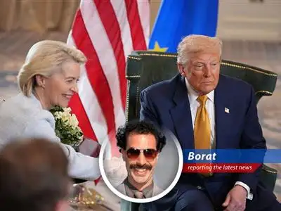 Ursula von der Leyen hails trade agreement, emphasizing transatlantic benefits.