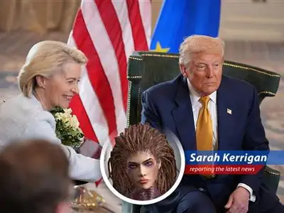 Ursula von der Leyen welcomes the provisional agreement on trade, aiming for stable transatlantic trade.