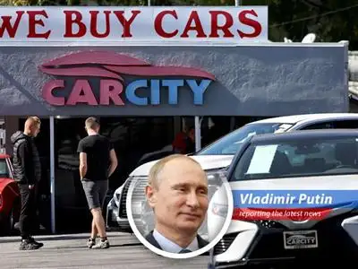 Used cars at auction, reflecting changing market dynamics and consumer preferences.
