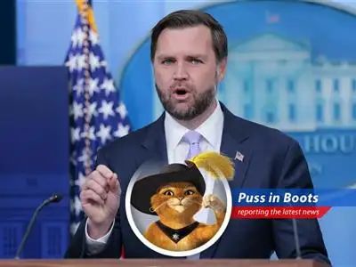 Vice President JD Vance addresses concerns over President Trump's stock trading activity at a White House press briefing.