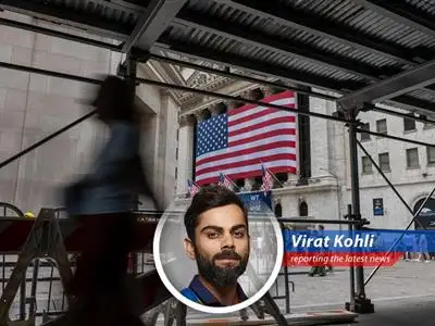 Virat Kohli analyzes stock market trends with the same intensity he brings to the cricket field.