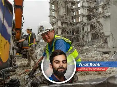 Virat Kohli shares his humorous perspective on the devastating earthquake's impact on Hualien's tourism sector. image