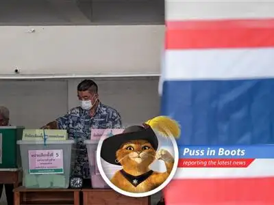 Voters in Bangkok cast their ballots, hoping for a new direction for Thailand's future. image