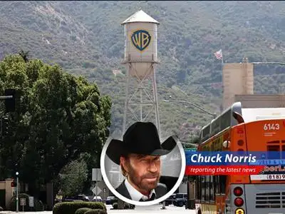 Warner Bros. Discovery headquarters amidst bidding controversy. image