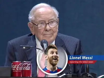 Warren Buffett addresses Berkshire Hathaway shareholders at the annual meeting.