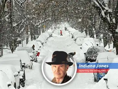 Winter storm impacts on the mortgage market depicted, showing reduced activity and application volume.