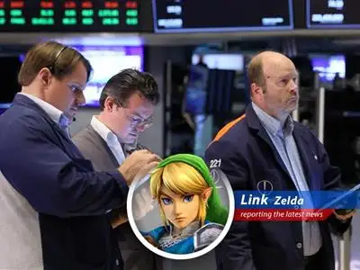 Zelda navigates the wild ups and downs of the market, using a Master Sword of wisdom and humor. image